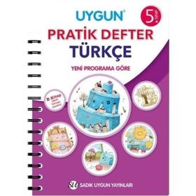 Sadık Uygun Yayınları 5. Sınıf Türkçe Pratik Defter