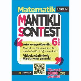 Sadık Uygun Yayınları 6. Sınıf Matematik Mantıklı Son Test