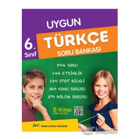 Sadık Uygun Yayınları 6. Sınıf Spotlu Türkçe Soru Bankası
