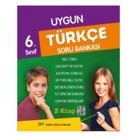 Sadık Uygun Yayınları 6. Sınıf Spotlu Türkçe Soru Bankası