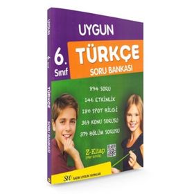Sadık Uygun Yayınları 6. Sınıf Spotlu Türkçe Soru Bankası