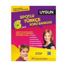Sadık Uygun Yayınları 6. Sınıf Spotlu Türkçe Soru Bankası