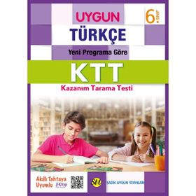 Sadık Uygun Yayınları 6. Sınıf Türkçe Kazanım Tarama Testi