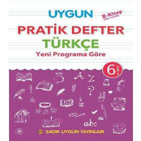 Sadık Uygun Yayınları 6. Sınıf Türkçe Pratik Defter