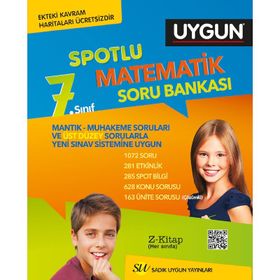 Sadık Uygun Yayınları 7. Sınıf Matematik Spotlu Soru Bankası