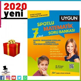 Sadık Uygun Yayınları 7. Sınıf Matematik Spotlu Soru Bankası