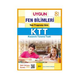 Sadık Uygun Yayınları 8 Sınıf Fen Bilimleri Kazanım Tarama Testi