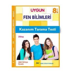Sadık Uygun Yayınları 8 Sınıf Fen Bilimleri Kazanım Tarama Testi