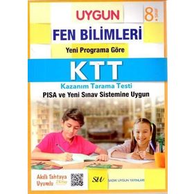 Sadık Uygun Yayınları 8 Sınıf Fen Bilimleri Kazanım Tarama Testi