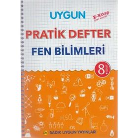 Sadık Uygun Yayınları 8. Sınıf Fen Bilimleri Pratik Defter