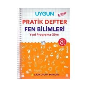 Sadık Uygun Yayınları 8. Sınıf Fen Bilimleri Pratik Defter