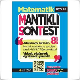 Sadık Uygun Yayınları 8. Sınıf Matematik Mantıklı Son Test