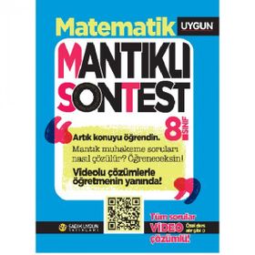 Sadık Uygun Yayınları 8. Sınıf Matematik Mantıklı Son Test
