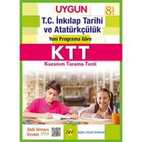 Sadık Uygun Yayınları 8. Sınıf TC İnkılap Tarihi Ve Atatürkçülük Kazanım Tarama Testi