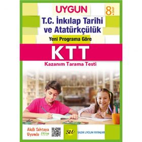 Sadık Uygun Yayınları 8. Sınıf TC İnkılap Tarihi Ve Atatürkçülük Kazanım Tarama Testi