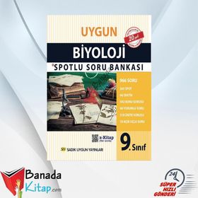 Sadık Uygun Yayınları 9.Sınıf Biyoloji Spotlu Soru Bankası