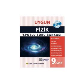 Sadık Uygun Yayınları 9. Sınıf Fizik Soru Bankası