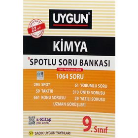 Sadık Uygun Yayınları 9. Sınıf Kimya Soru Bankası