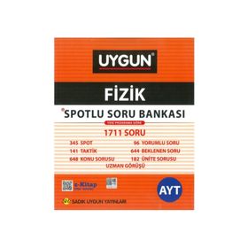 Sadık Uygun Yayınları AYT Fizik Soru Bankası