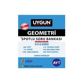 Sadık Uygun Yayınları AYT Geometri Spotlu Soru Bankası
