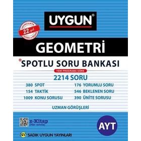 Sadık Uygun Yayınları AYT Geometri Spotlu Soru Bankası