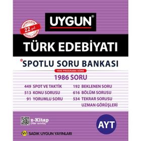 Sadık Uygun Yayınları LYS Türk Edebiyatı Spotlu Soru Bankası