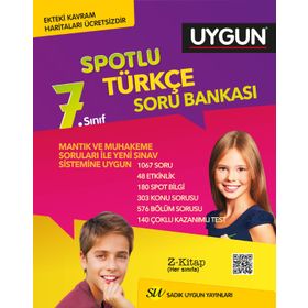 Sadık Uygun Yayınları Türkçe Spotlu Soru Bankası 7. Sınıf