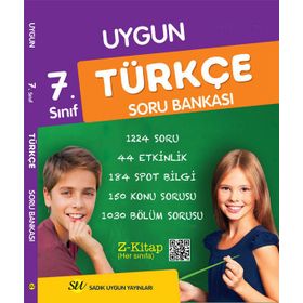 Sadık Uygun Yayınları Türkçe Spotlu Soru Bankası 7. Sınıf