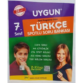 Sadık Uygun Yayınları Türkçe Spotlu Soru Bankası 7. Sınıf