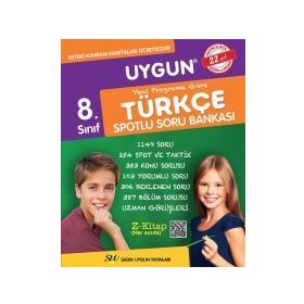 Sadık Uygun Yayınları Türkçe Spotlu Soru Bankası 8. Sınıf