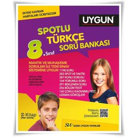 Sadık Uygun Yayınları Türkçe Spotlu Soru Bankası 8. Sınıf