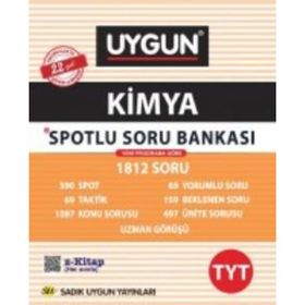 Sadık Uygun Yayınları TYT Kimya Soru Bankası