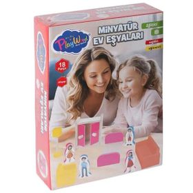 Sadimo 3D Minyatür Ev Eşyaları Ahşap Maketler
