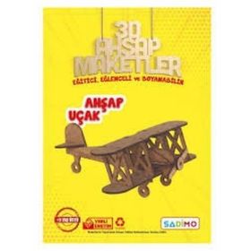 Sadimo 3D Uçak Ahşap Maketler