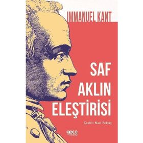 Saf Aklın Eleştirisi - Immanuel Kant