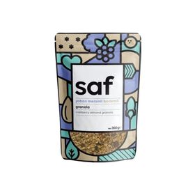Saf Nutrition 360 gr Yaban Mersinli Bademli Granola