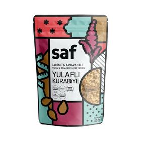 Saf Nutrition 45 gr Tahinli Amarantlı Yulaflı Kurabiye (4 adet)