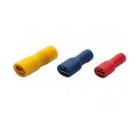 Şafak Elektrik 8680734717379 1.50-2.50 mm2 0.80x4.75 200 Adet Tam İzoleli Dişi Faston Pabuç