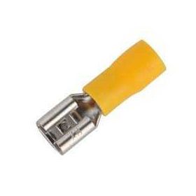 ŞAFAK ELEKTRİK 8680734717430 4.00-6.00MM2 0.8X6.35 100 Adet Tam İzoleli Politemid Dişi Faston Pabuç