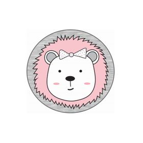 SafeMom 90x90 cm Pembe Ayıcık Oyun Matı