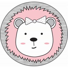 SafeMom 90x90 cm Pembe Ayıcık Oyun Matı