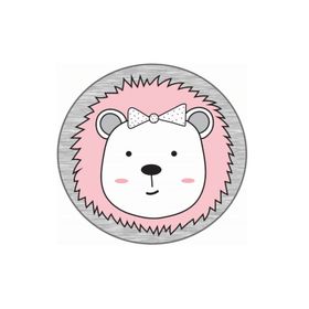 SafeMom 90x90 cm Pembe Ayıcık Oyun Matı