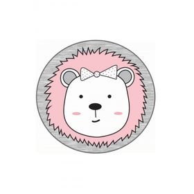 SafeMom 90x90 cm Pembe Ayıcık Oyun Matı