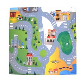 SafeMom SFM-238499 150x150 cm Gri City Oyun Matı