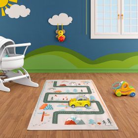 SafeMom SFM-238502 90x145 cm Beyaz Snow Oyun Matı