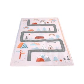 SafeMom SFM-238502 90x145 cm Beyaz Snow Oyun Matı