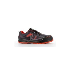 Safety Jogger Cador Red S1P Esd Src Siyah Kırmızı Erkek İş Ayakkabısı