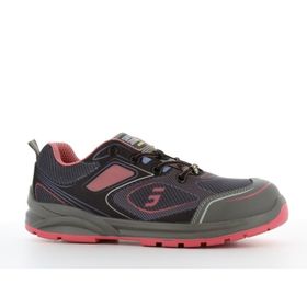 Safety Jogger Cador Red S1P Esd Src Siyah Kırmızı Erkek İş Ayakkabısı