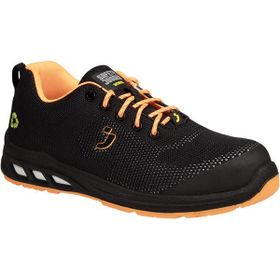 Safety Jogger Ecofitz S1P Low SR ESD CI FO ORNG Siyah Turuncu İş Güvenlik Ayakkabısı