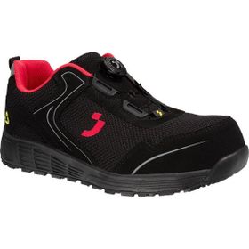 Safety Jogger Ecolobi S1P Low TLS SR ESD FO HRO Siyah İş Güvenlik Ayakkabısı